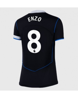 Chelsea Enzo Fernandez #8 Maglia Gara Terza Repliche 2025-26 Donna Maniche Corte